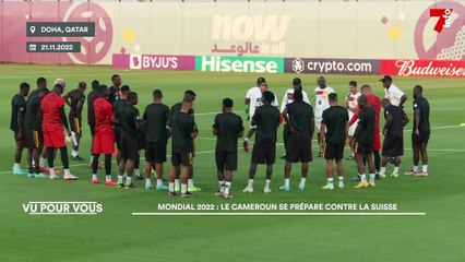 Mondial 2022 : le Cameroun se prépare contre la suisse