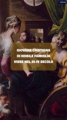 Quale santa fu trasportata dagli angeli sul Monte Sinai?