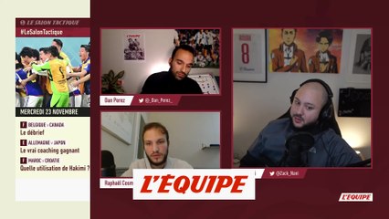 le coaching gagnant de Hajime Moriyasu - Foot - Le Salon Tactique