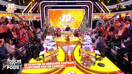 TPMP : Cyril Hanouna annonce en direct qu'un chroniqueur a eu un accident avec un camion et un scooter.
