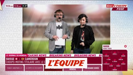Les compositions de Suisse-Cameroun - Foot - CM 2022