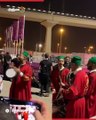 فرقة مغربية تغني للنبي محمد وسط جمهور العالم في قطر