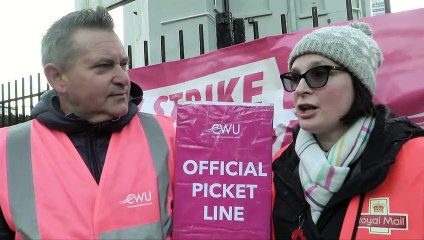 Postal Strike: CWU Union members talking about why they're striking on November 24 2022