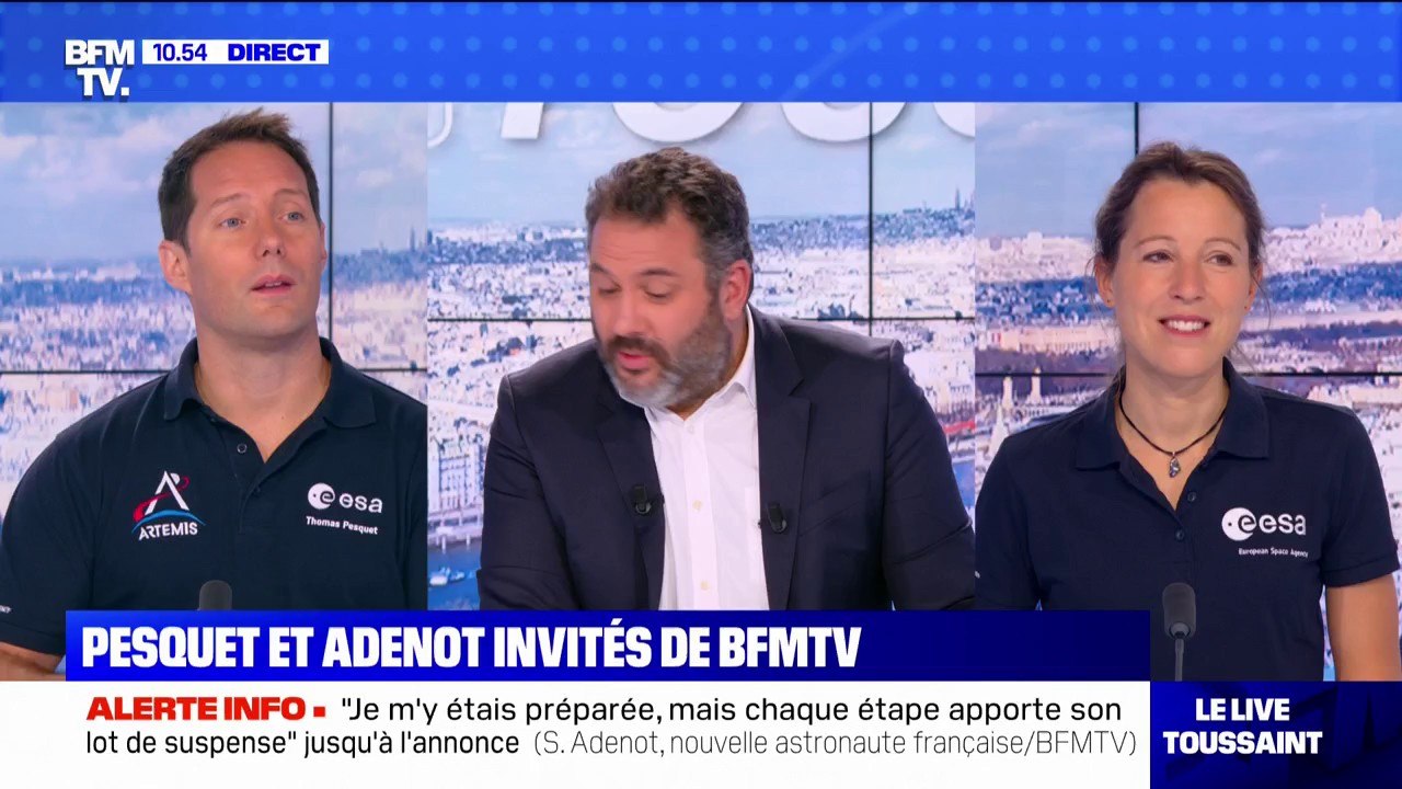 "Je suis sûre qu'on va découvrir plein de choses magnifiques, qui seront sans doute réutilisées sur Terre": Sophie Adenot (nouvelle astronaute de l'ESA), à propos du premier parastronaute