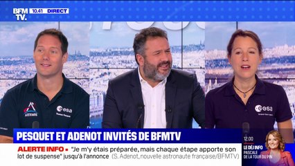 Pour Sophie Adenot (nouvelle astronaute de l'ESA), une mission dans l'espace n'interviendra pas avant "au minimum" 2026
