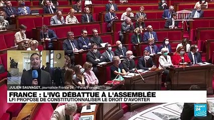 L'IVG débattue à l'Assemblée : LFI propose de constitutionnaliser le droit d'avorter