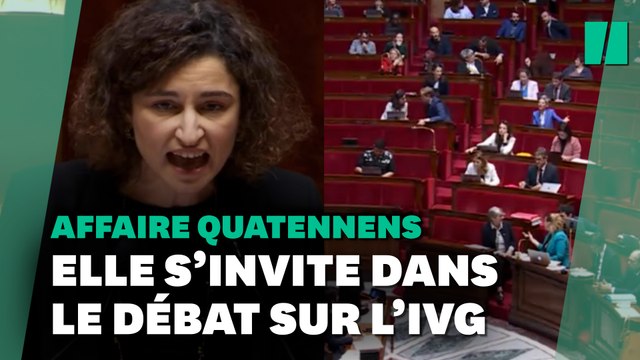 Droit à l'IVG dans la Constitution : à l'Assemblée, cette référence à Quatennens fait bondir la gauche