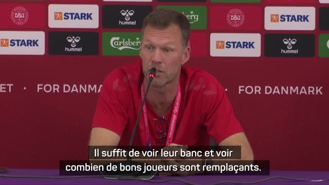 Qatar 2022 - Le Danemark confiant avant samedi : Nous avons des atouts pour surprendre les Français