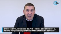 Otegi se burla de Sánchez: 