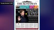 The Scotsman Bulletin Thursday November 24 2022 #IndyRef2 #Sturgeon #SNP #UK