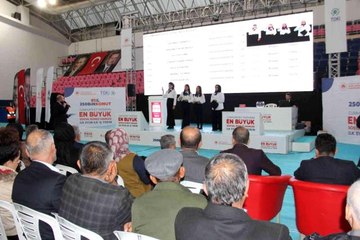 Adıyaman'da TOKİ konutlarının kura çekim heyecanı