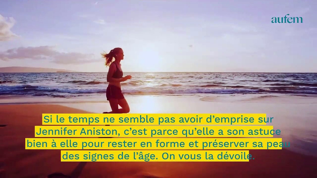 Jennifer Aniston, son astuce pour garder la forme