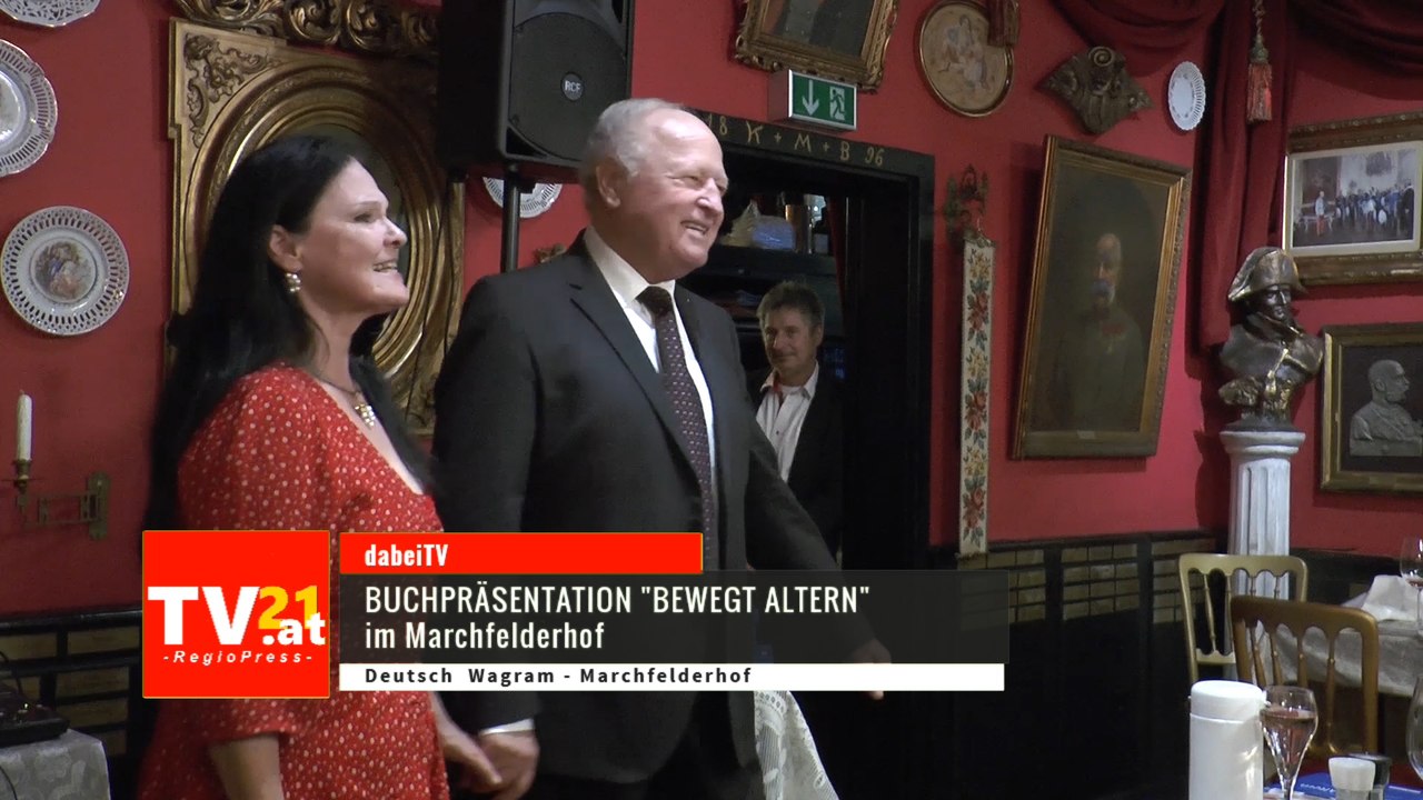 (dabeiTV) BUCHPRÄSENTATION 'BEWEGT ALTERN' im Marchfelderhof
