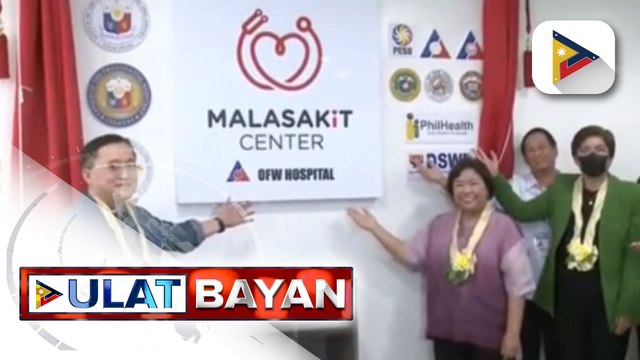 Malasakit Center, binuksan sa OFW Hospital sa San Fernando Pampanga