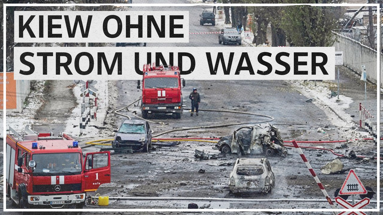 „Winter als Waffe“: Russische Luftschläge legen Infrastruktur der Ukraine lahm