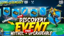 GOING LEGENDARY EVENT PUBG MOBILE | EXPLAINED | NEW DISCOVERY EVENT | FREE REWARDS PUBG MOBILE