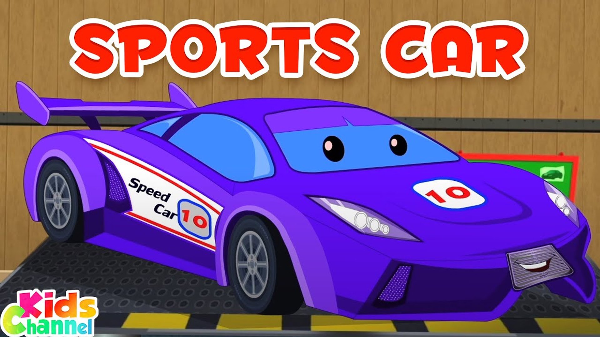 Kids Race Car Cartoons