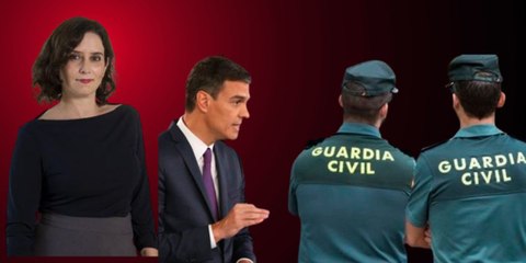 Ayuso homenajea a la Guardia Civil y advierte sobre las oscuras intenciones de Sánchez con el Cuerpo
