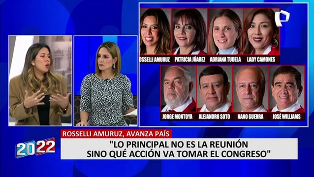 Rosselli Amuruz: Para mí lo único que queda es la suspensión del presidente Pedro Castillo