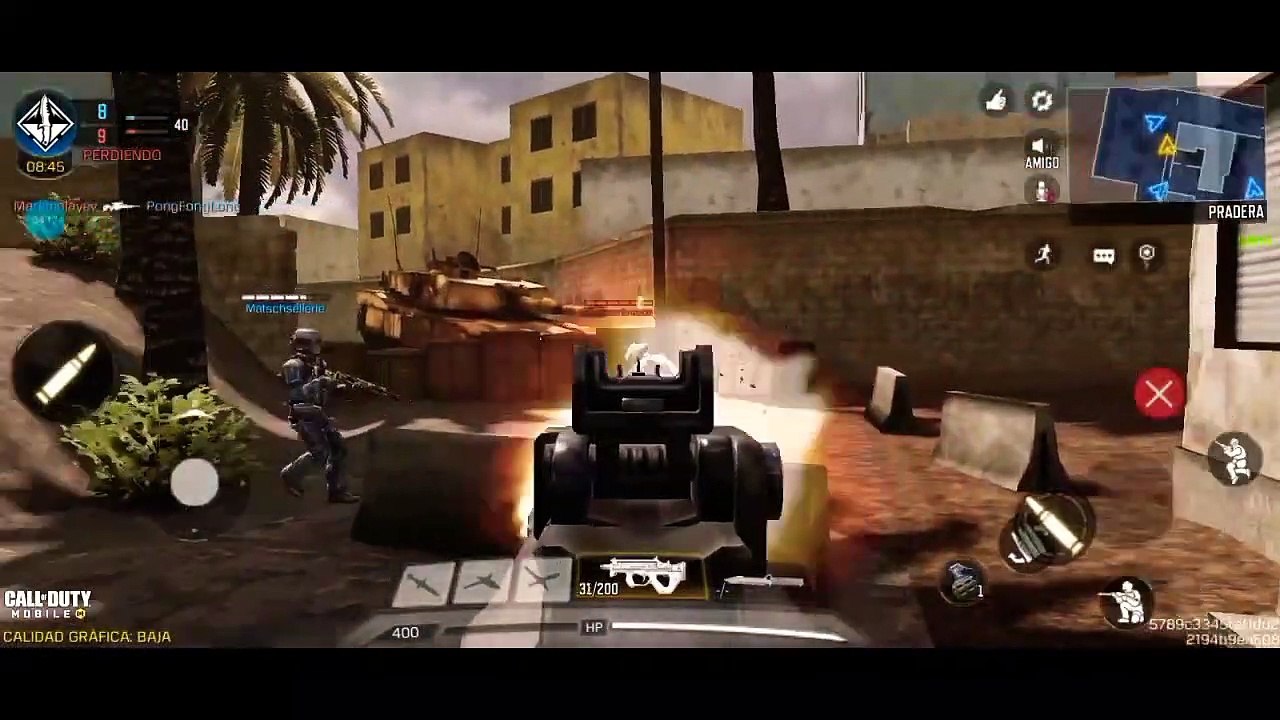 call of duty Mobile ganando partida TDM GAMEPLAY ONLINE JUEGOS gratis PlayStore