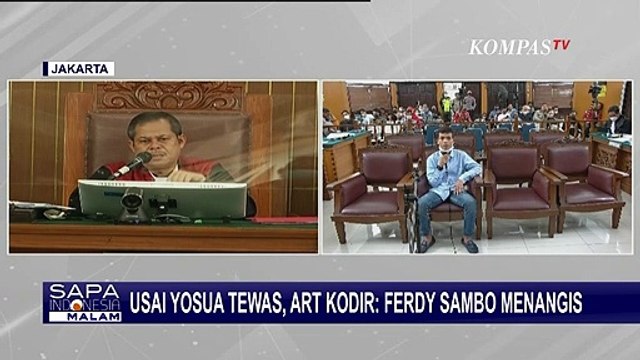 Usai Yosua Hutabarat Tewas, ART Kodir: Ferdy Sambo Menangis!