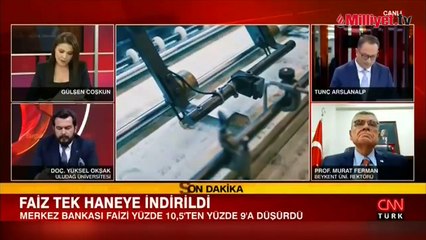 Merkez Bankası'nın faiz kararı belli oldu