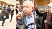 Ümit Özdağ, terör saldırısının yaşandığı Karkamış'a gitti! 40 kişilik grubun protestosuyla ortalık fena karıştı