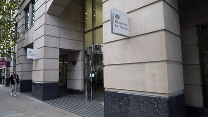 RMT's Mick Lynch arrives at Department for Transport