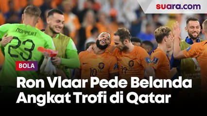 Ron Vlaar Pede Belanda Angkat Trofi Piala Dunia 2022, Tapi...