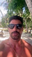 Cauã Reymond e Mariana Goldfarb trocaram de ilha após ficarem sem comunicação em decorrência de terremoto na Indonésia