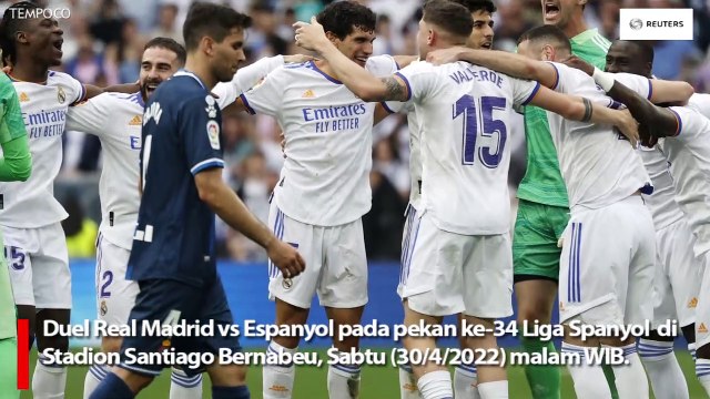 Real Madrid Juara Liga Spanyol, Trofi ke-35 dan Torehan Ancelotti