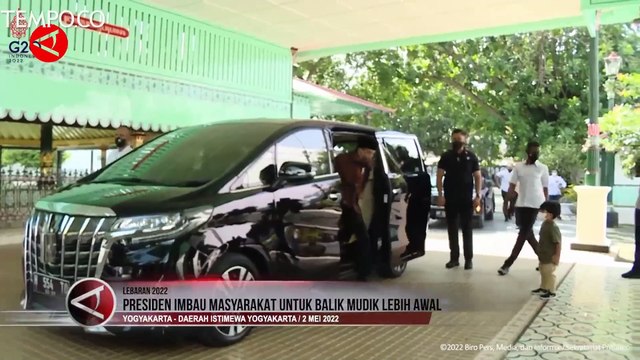 Jokowi Minta Masyarakat yang Mudik Pulang Lebih Awal