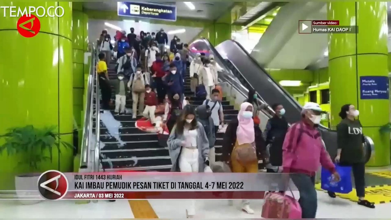 Antisipasi Kepadatan, KAI Imbau Pemudik Pesan Tiket Pada 4-7 Mei 2022