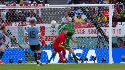 Résumé : l'Uruguay bute sur la Corée du Sud d'un Son muet !