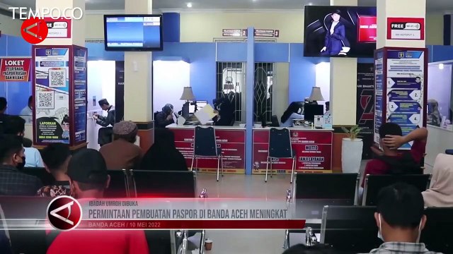 Umrah Kembali Dibuka, Permintaan Pembuatan Paspor di Aceh Meningkat