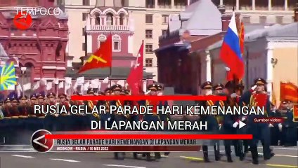 Rusia Gelar Parade Hari Kemenangan di Lapangan Merah