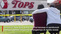 Pelaku Penembakan di Supermarket New York Siarkan Aksinya di Media Sosial