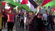 Wartawan Al-Jazeera Tewas saat Meliput, Warga Palestina Gelar Unjuk Rasa