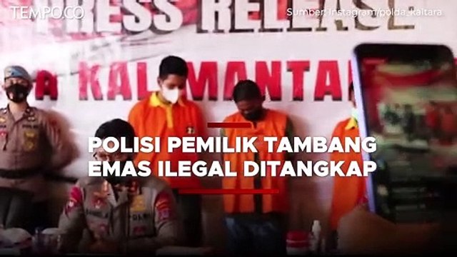 Briptu Tajir Ditangkap, Punya Tambang Emas Ilegal di Kalimantan Utara