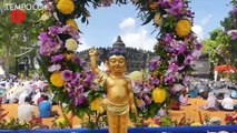 Ribuan Umat Buddha Ikuti Perayaan Waisak di Candi Borobudur