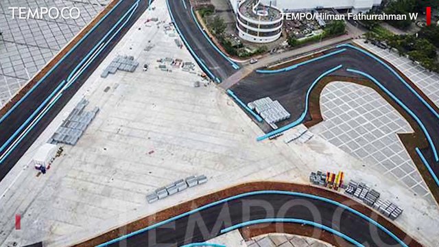 Desain Sirkuit Formula E Ancol Diklaim Belum Pernah Ada di Dunia