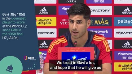 Download Video: Asensio hails Gavi and plays down Real Madrid contract talk