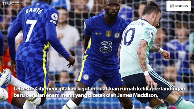 Leicester City Tahan Imbang Chelsea 1-1