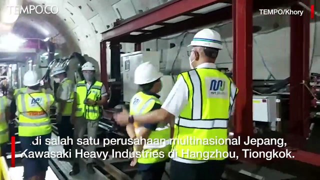Pembangunan MRT Fase 2A Masuki Tahap Pengeboran Bawah Tanah