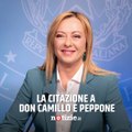 Giorgia Meloni cita Don Camillo e Peppone all’Assemblea dell'Anci
