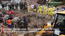 Banjir dan Tanah Lonsor di Brasil, 56 Orang Tewas dan Puluhan Hilang