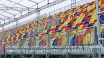 Sejumlah Larangan Saat Menonton Balap Formula E Jakarta