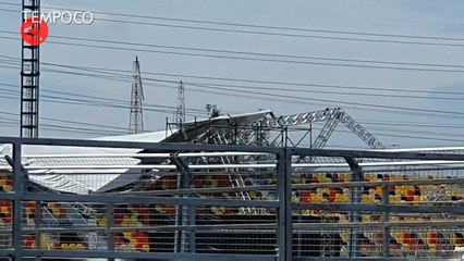 Area Sirkuit Formula E Ditutup Sementara untuk Perbaiki Atap Tribun