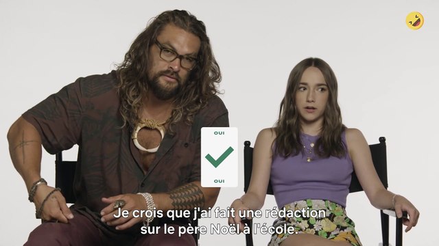 Jason Momoa et Marlow Barkley Test leur niveau en français ✨ | La petite Nemo et le Monde des rêves
