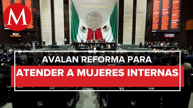 Diputados avalan acceso de mujeres en reclusión a productos de higiene menstrual